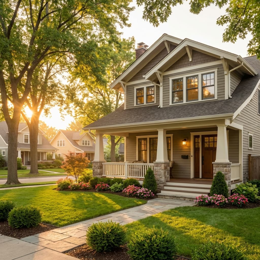 Well-maintained rental property